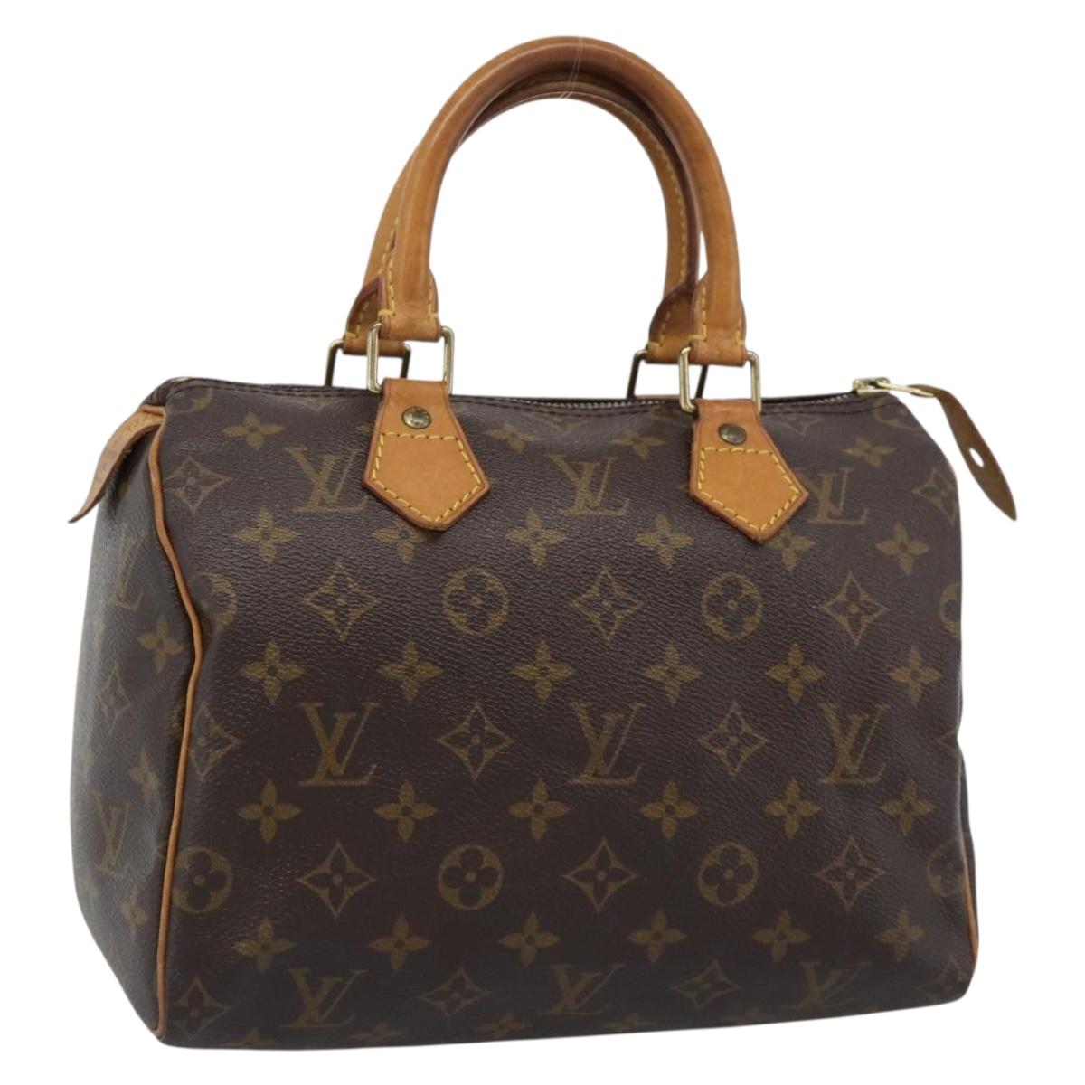 Louis Vuitton Speedy 25 Monogram Canvas Handbag Authentic 188603SAV - photo 1
