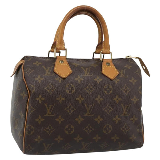 Louis Vuitton Speedy 25 Monogram Canvas Handbag Authentic 188603SAV - photo 1