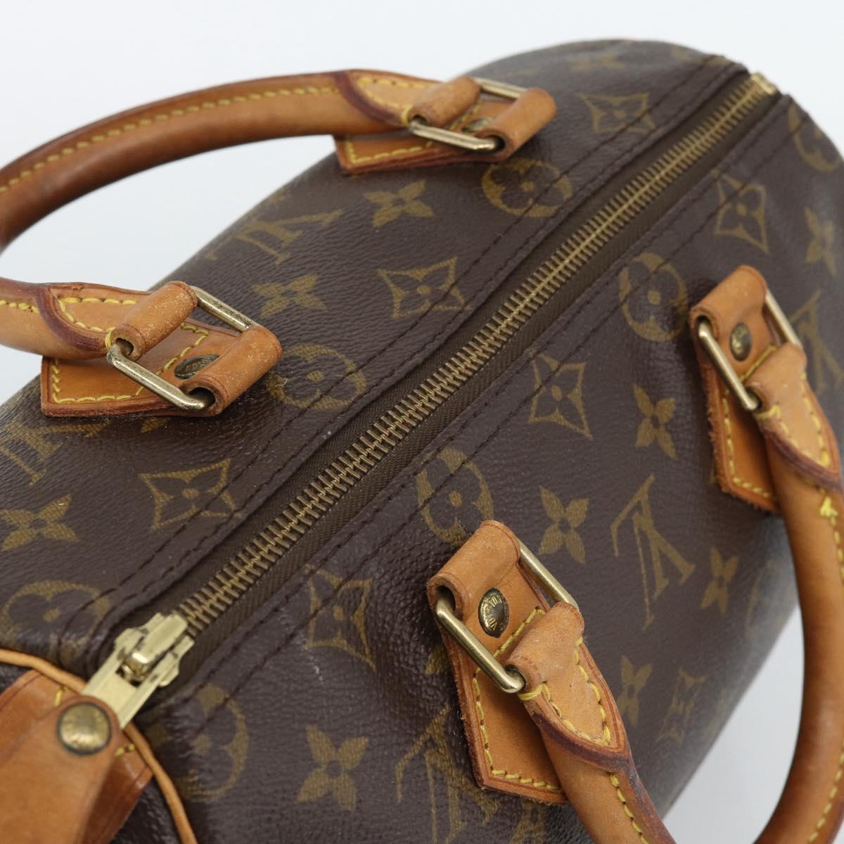 Louis Vuitton Speedy 25 Monogram Canvas Handbag Authentic 188603SAV - photo 6