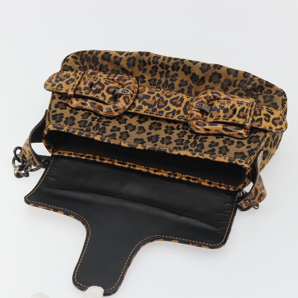 FENDI Shoulder Bag Tela Marrone Oro Originale | Borsa a Tracolla