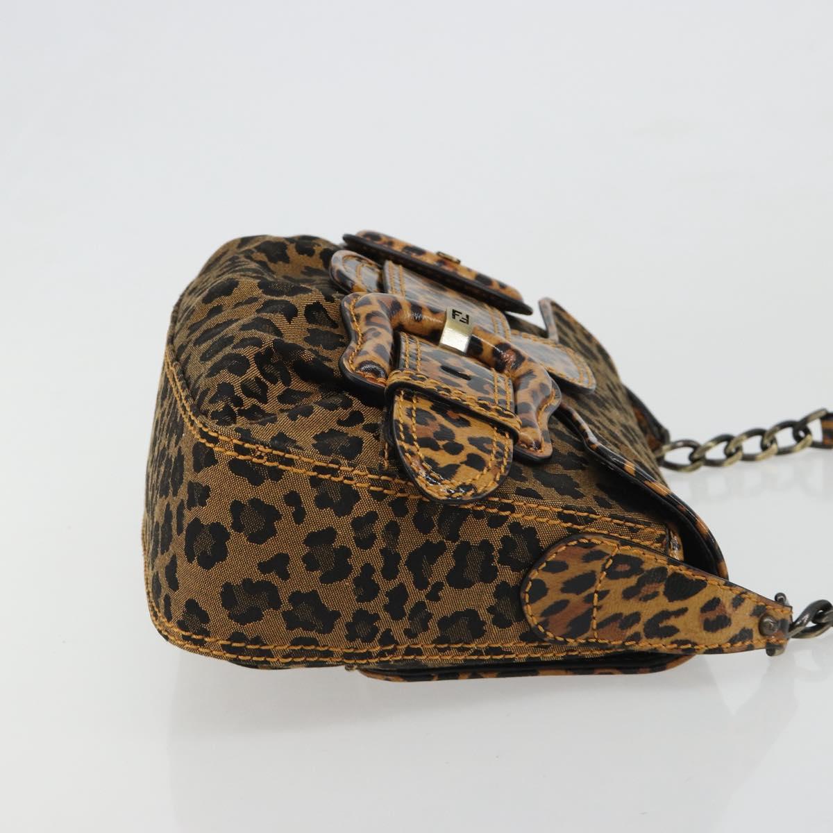 FENDI Shoulder Bag Tela Marrone Oro Originale | Borsa a Tracolla