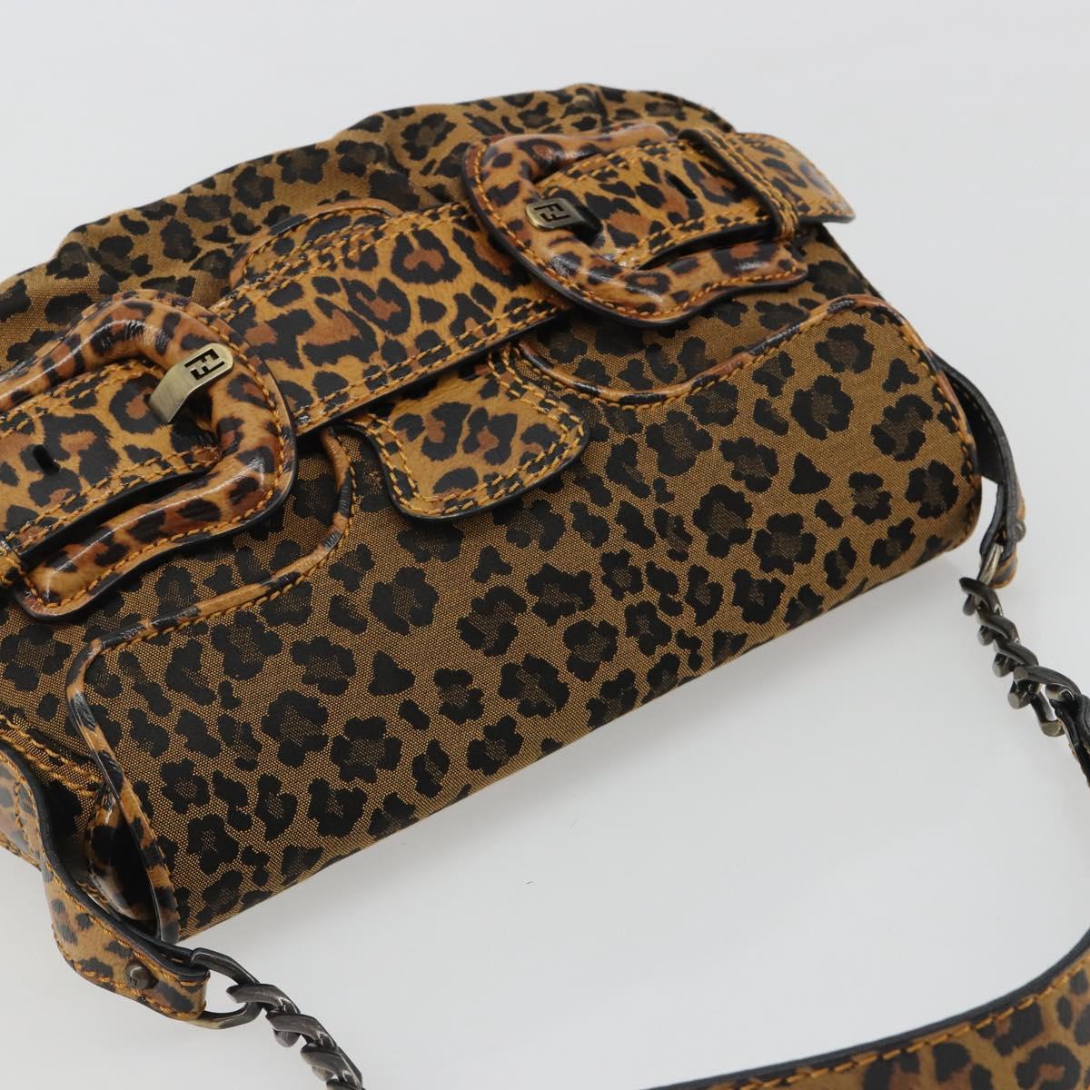 FENDI Shoulder Bag Tela Marrone Oro Originale | Borsa a Tracolla