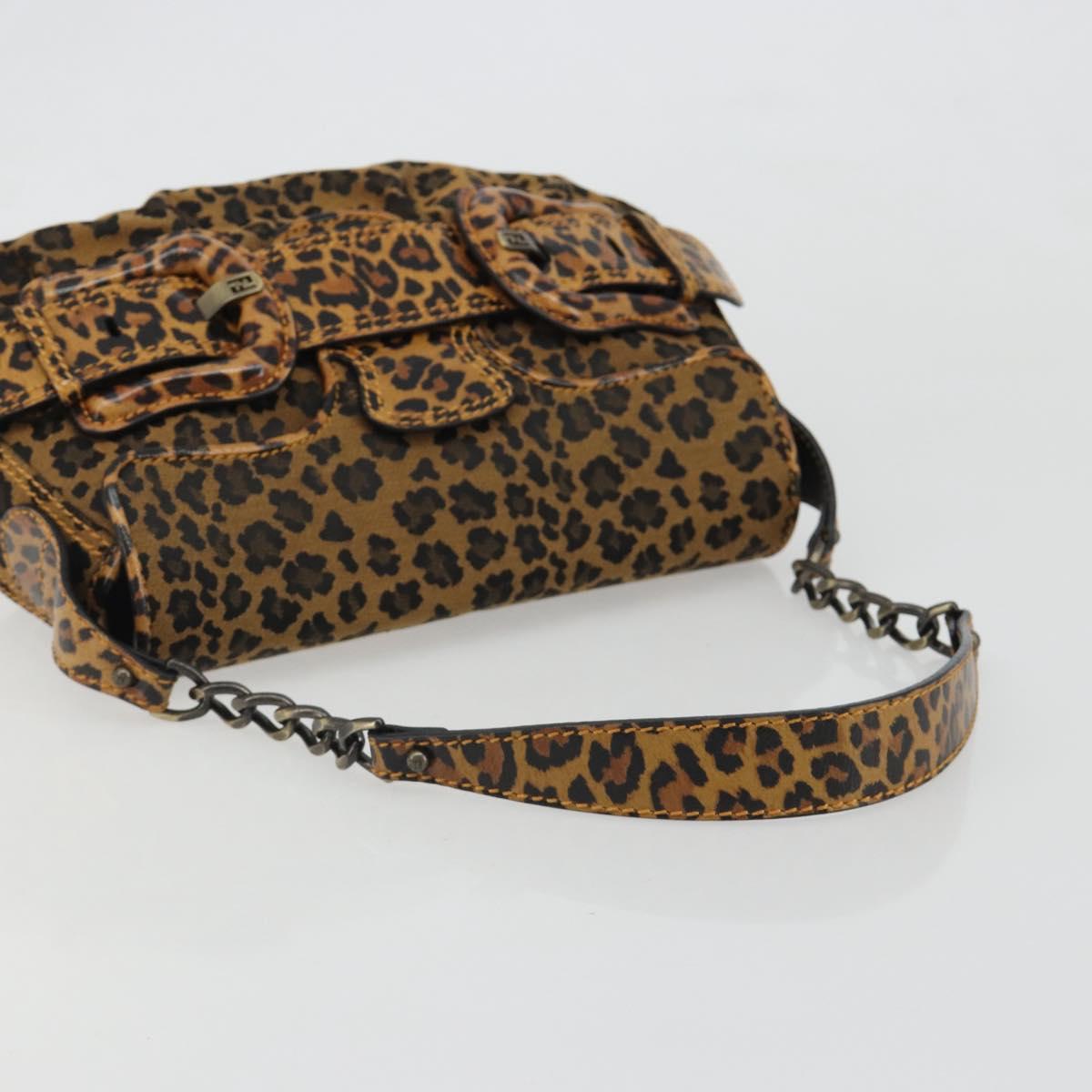 FENDI Shoulder Bag Tela Marrone Oro Originale | Borsa a Tracolla