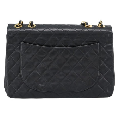 CHANEL Big Matelasse 34 Chain Bag Nera Originale | Pelle di Agnello Oro