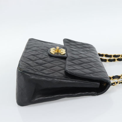 CHANEL Big Matelasse 34 Chain Bag Nera Originale | Pelle di Agnello Oro