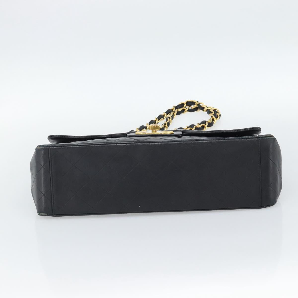 CHANEL Big Matelasse 34 Chain Bag Nera Originale | Pelle di Agnello Oro