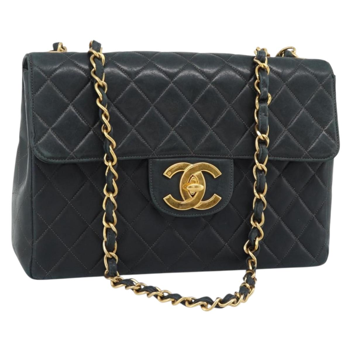 CHANEL Big Matelasse 30 Chain Bag Nera Originale | Pelle Oro