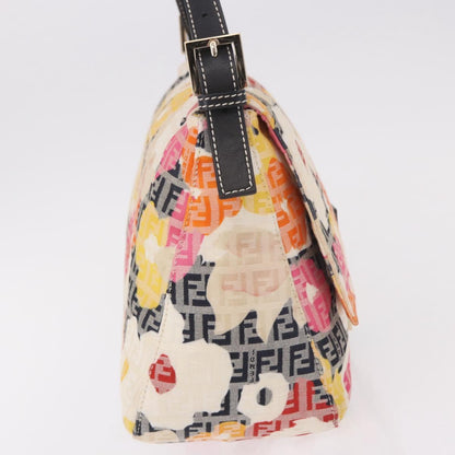 FENDI Mamma Baguette Bag Multicolor Originale | Zucchino Canvas Oro