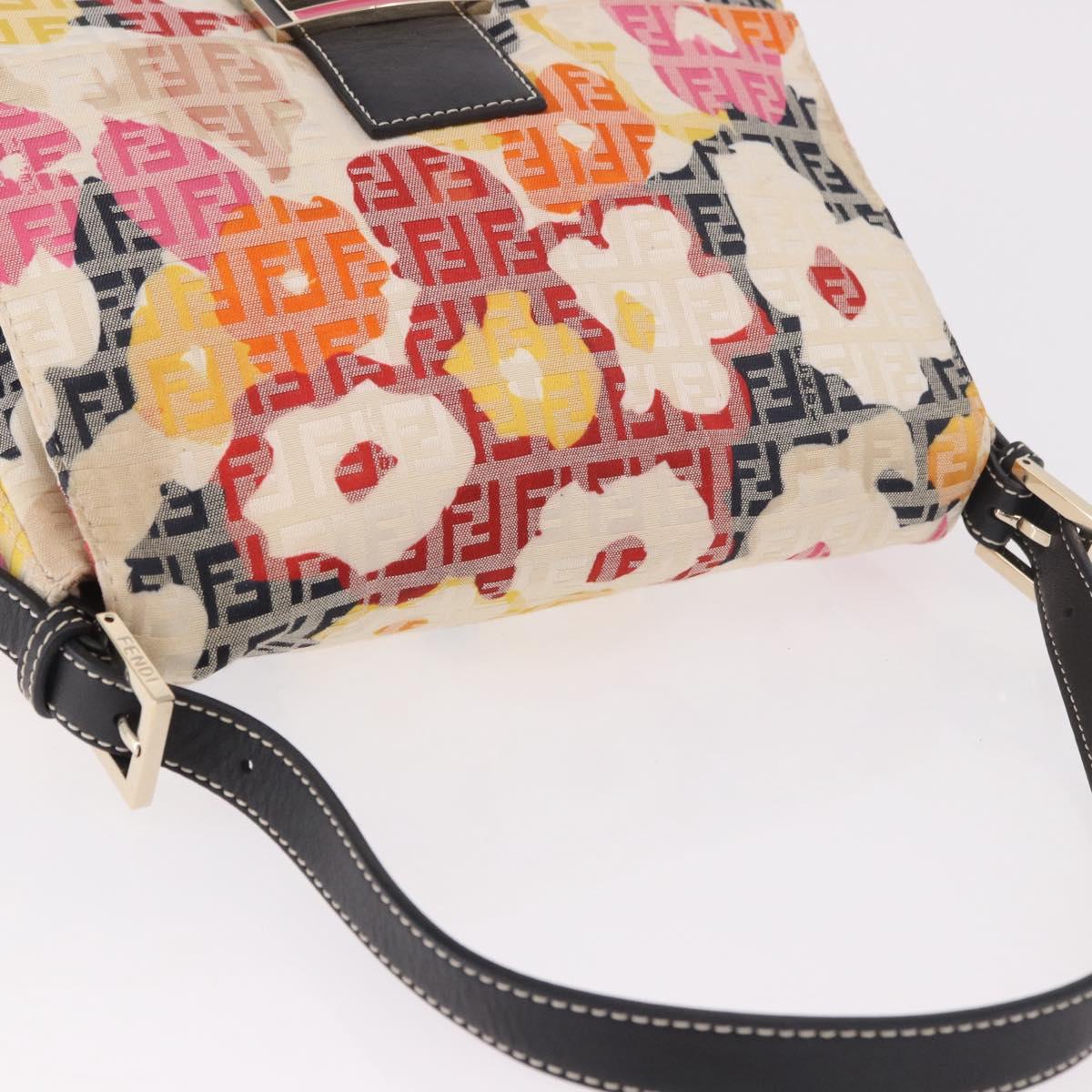 FENDI Mamma Baguette Bag Multicolor Originale | Zucchino Canvas Oro