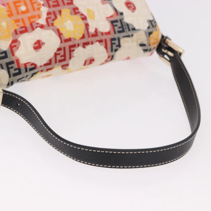 FENDI Mamma Baguette Bag Multicolor Originale | Zucchino Canvas Oro