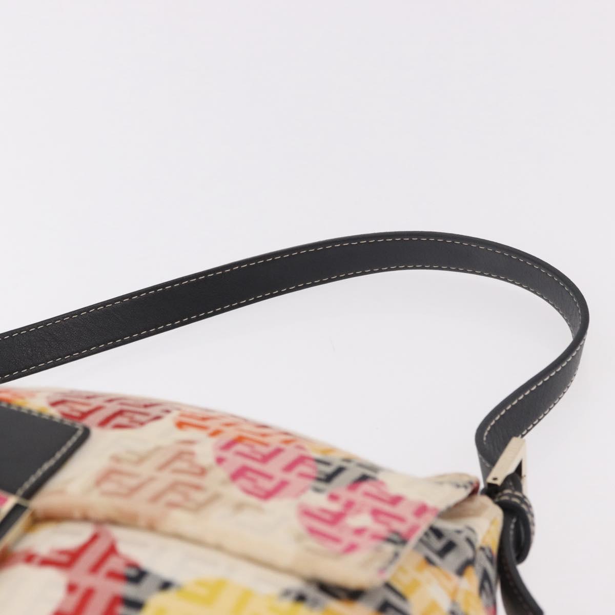 FENDI Mamma Baguette Bag Multicolor Originale | Zucchino Canvas Oro