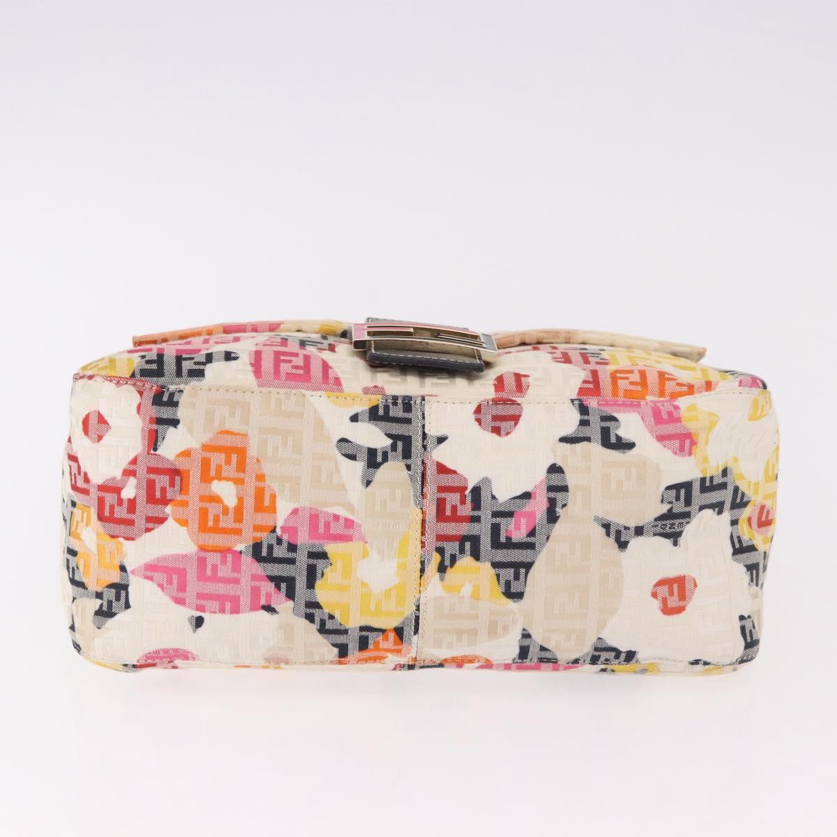 FENDI Mamma Baguette Bag Multicolor Originale | Zucchino Canvas Oro