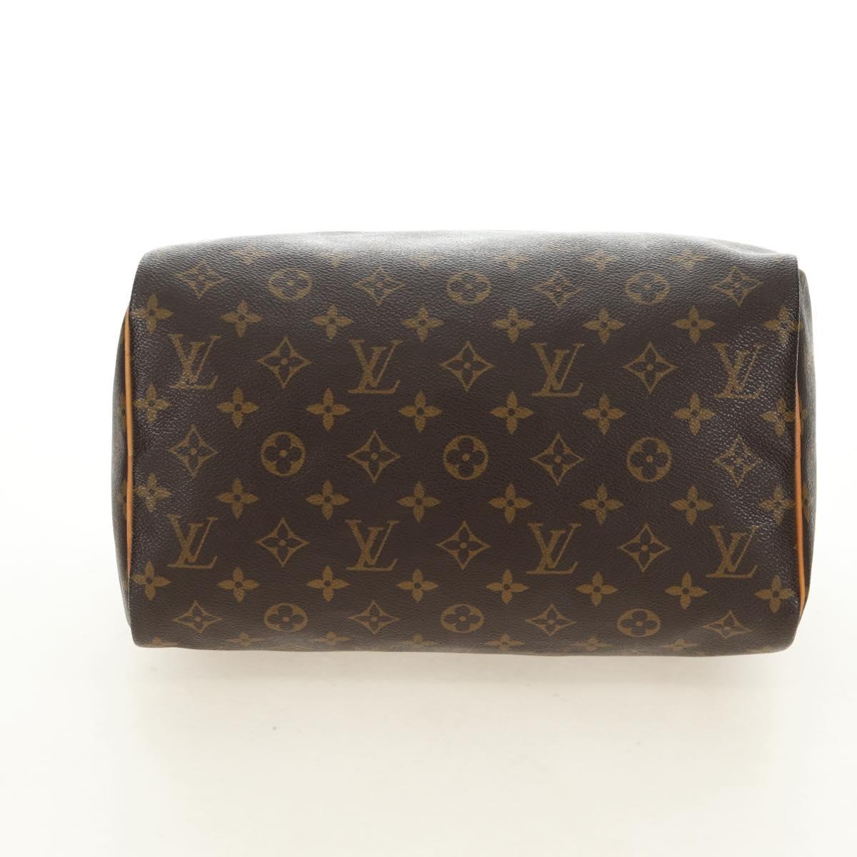 Louis Vuitton Speedy 30 Monogram Canvas Handbag Authentic 188966V - photo 6