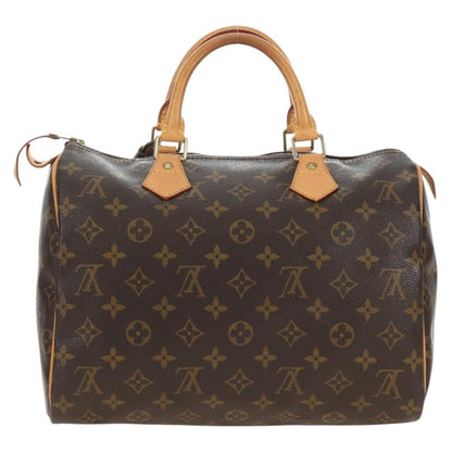 Louis Vuitton Speedy 30 Monogram Canvas Handbag Authentic 188966V - photo 2