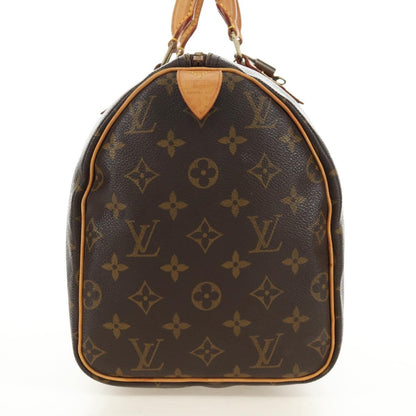 Louis Vuitton Speedy 30 Monogram Canvas Handbag Authentic 188966V - photo 4