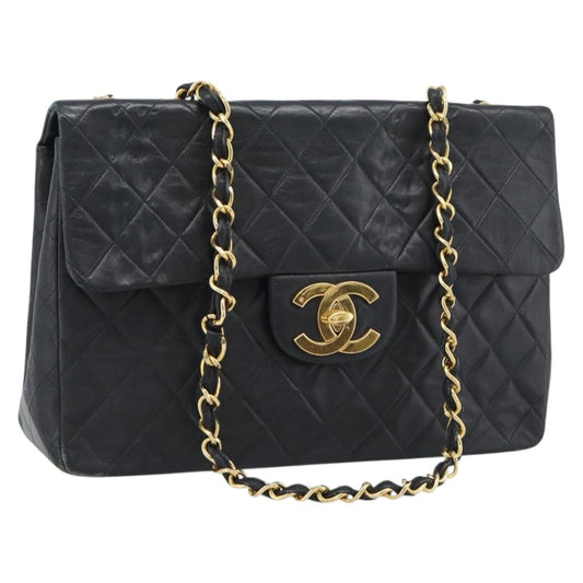 CHANEL Big Matelasse 34 Chain Bag Nera Originale | Borsa a Catena Oro