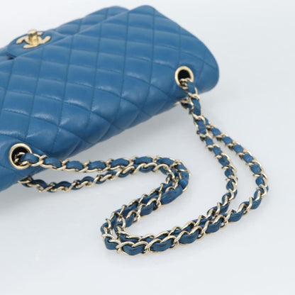 CHANEL Matelasse 25 Chain Bag Blu Originale | Caviar Skin Oro