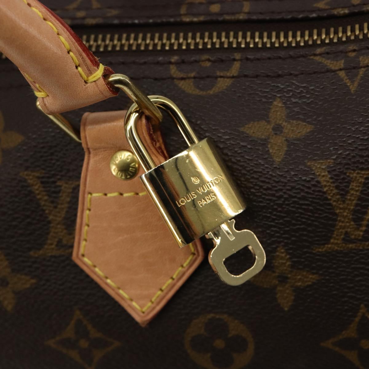 Louis Vuitton Speedy 35 Monogram Canvas Handbag Authentic 189081SV - photo 9