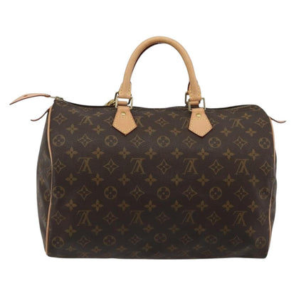 Louis Vuitton Speedy 35 Monogram Canvas Handbag Authentic 189081SV - photo 2