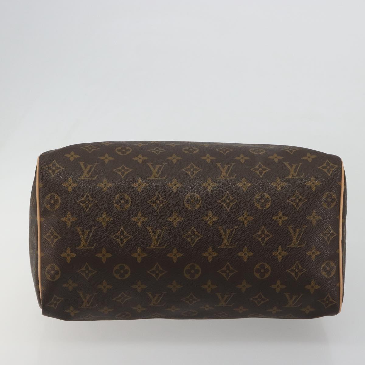 Louis Vuitton Speedy 35 Monogram Canvas Handbag Authentic 189081SV - photo 5
