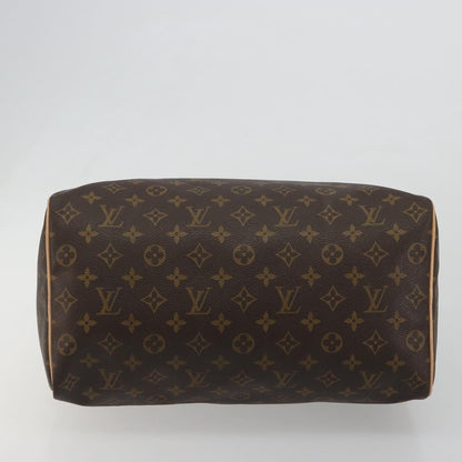 Louis Vuitton Speedy 35 Monogram Canvas Handbag Authentic 189081SV - photo 5