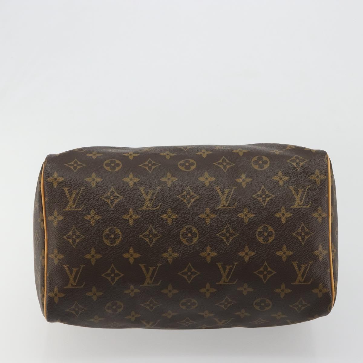 Louis Vuitton Speedy 30 Monogram Canvas Handbag Authentic 189105SV - photo 5