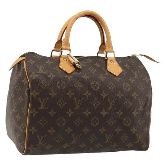 Louis Vuitton Speedy 30 Monogram Canvas Handbag Authentic 189105SV - photo 1