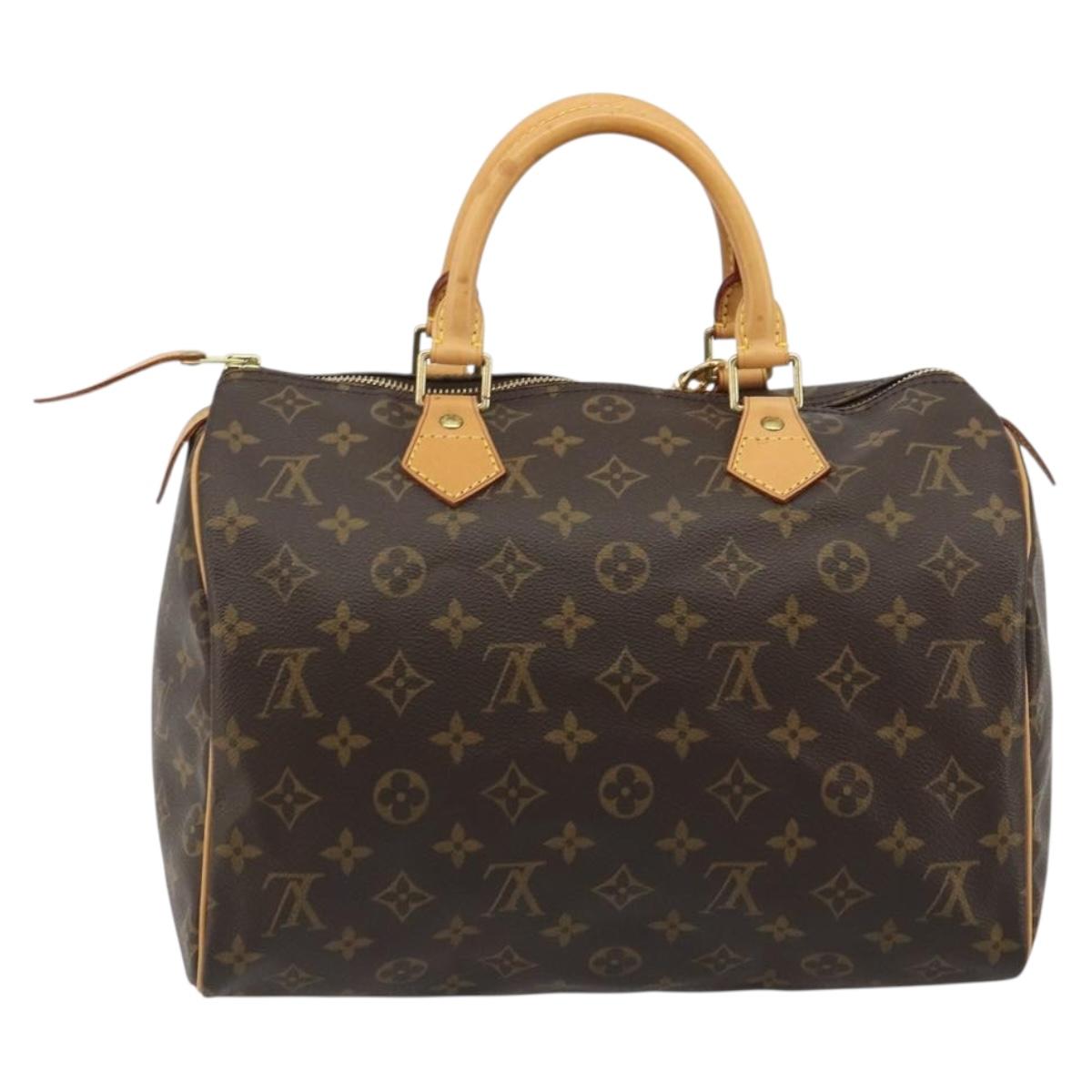 Louis Vuitton Speedy 30 Monogram Canvas Handbag Authentic 189105SV - photo 2