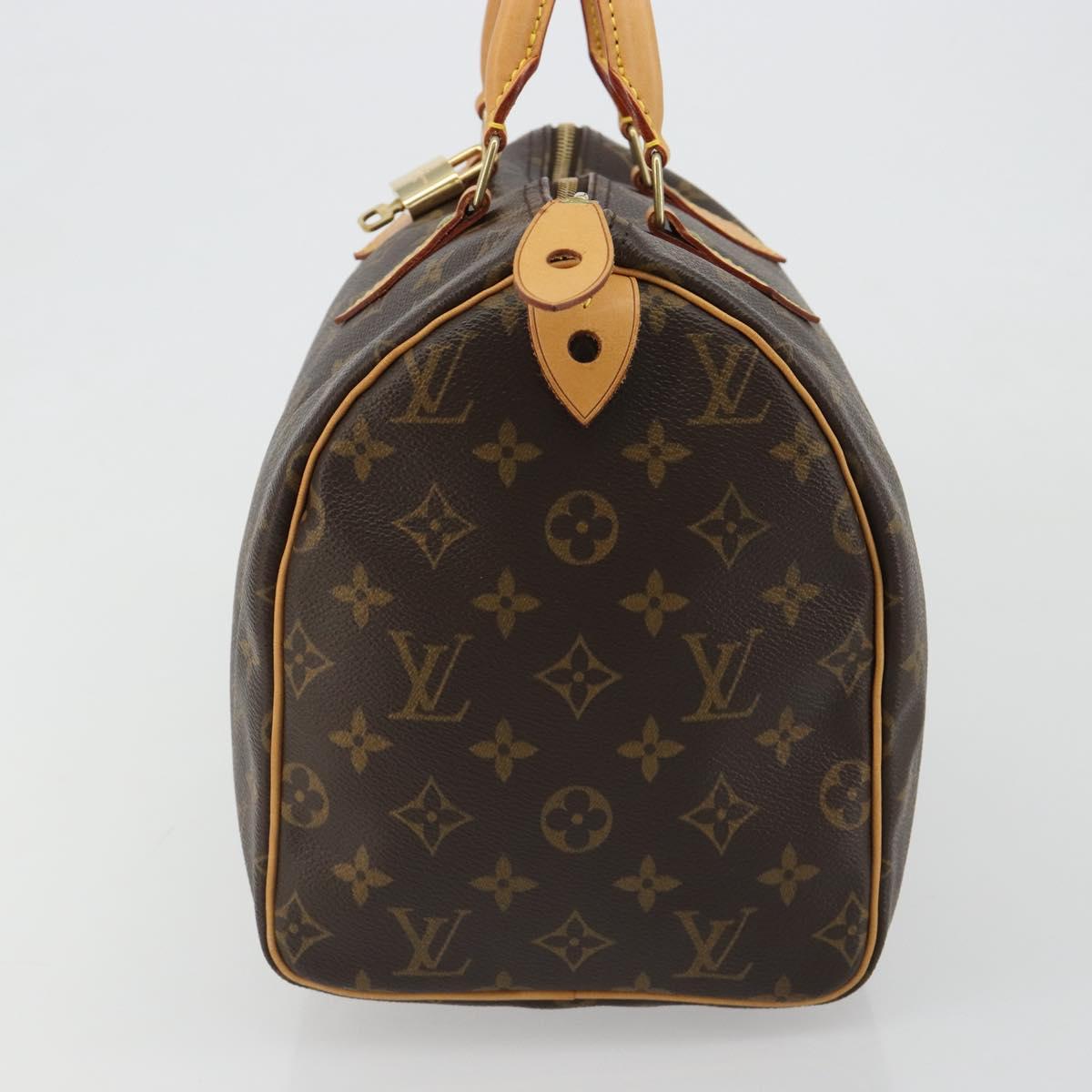 Louis Vuitton Speedy 30 Monogram Canvas Handbag Authentic 189105SV - photo 4