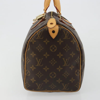 Louis Vuitton Speedy 30 Monogram Canvas Handbag Authentic 189105SV - photo 4