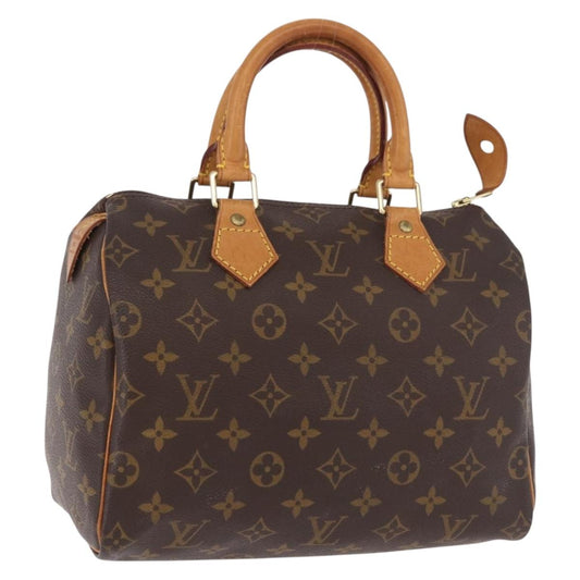 Louis Vuitton Speedy 25 Monogram Canvas Handbag Authentic 189204A - photo 1
