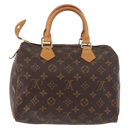 Louis Vuitton Speedy 25 Monogram Canvas Handbag Authentic 189204A - photo 2
