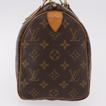 Louis Vuitton Speedy 25 Monogram Canvas Handbag Authentic 189204A - photo 4