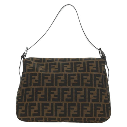FENDI Zucca Canvas Baguette Bag Nero Marrone Originale | Borsa Vintage