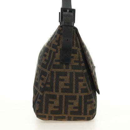 FENDI Zucca Canvas Baguette Bag Nero Marrone Originale | Borsa Vintage