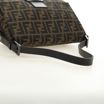 FENDI Zucca Canvas Baguette Bag Nero Marrone Originale | Borsa Vintage