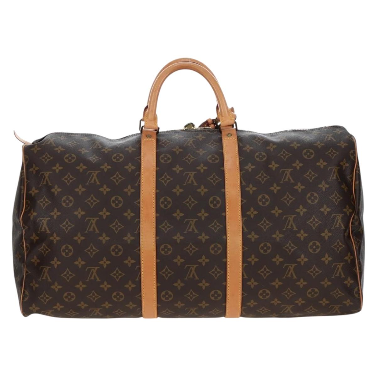 Louis Vuitton Keepall 55 Monogram Boston Bag Authentic 189276V - photo 2