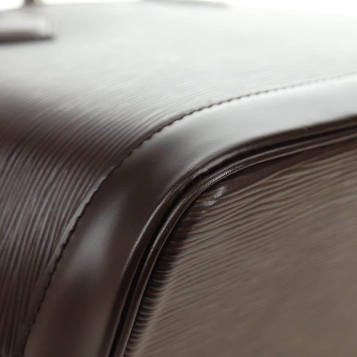 Louis Vuitton Epi Alma Handbag Mocha Authentic 189669V - photo 9