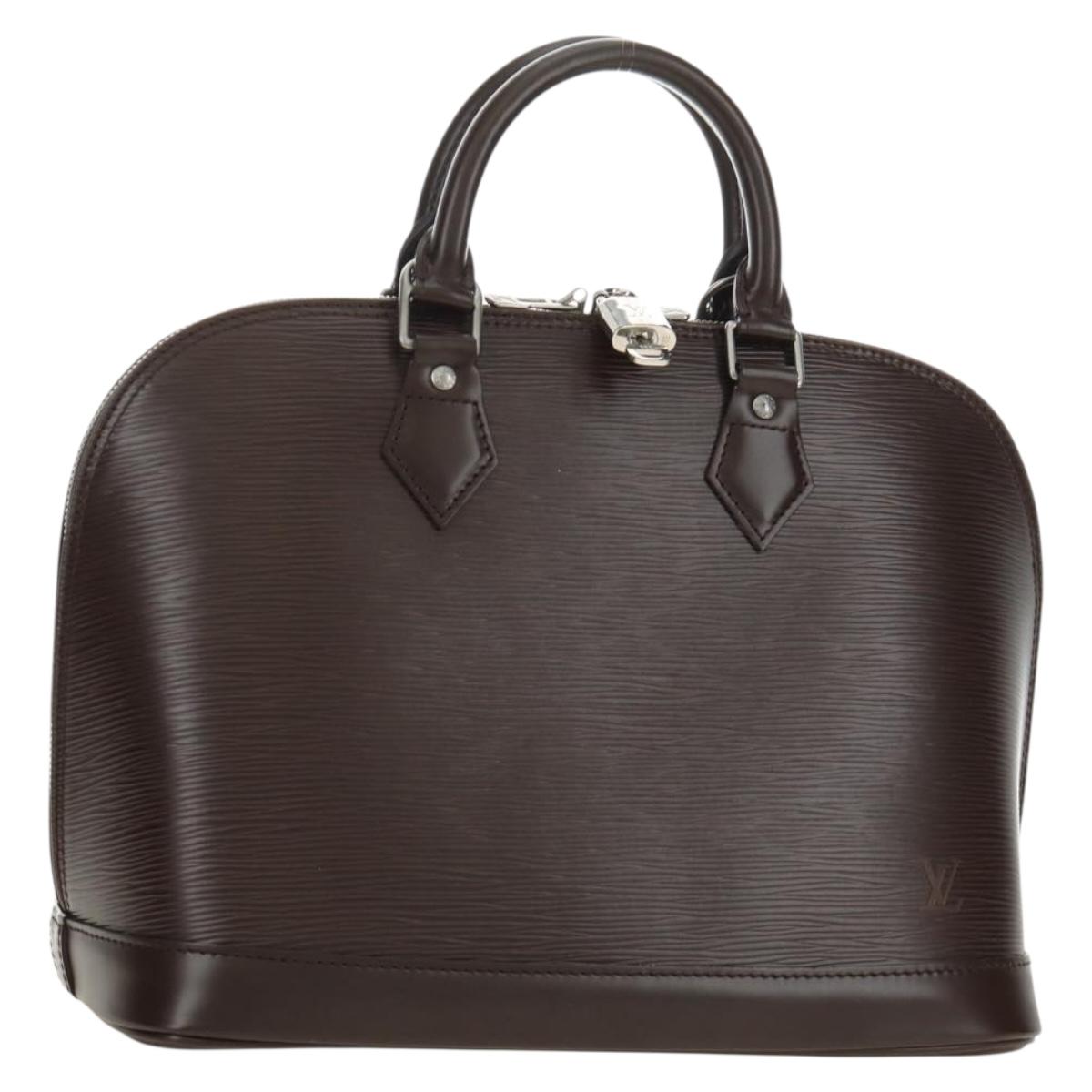 Louis Vuitton Epi Alma Handbag Mocha Authentic 189669V - photo 1