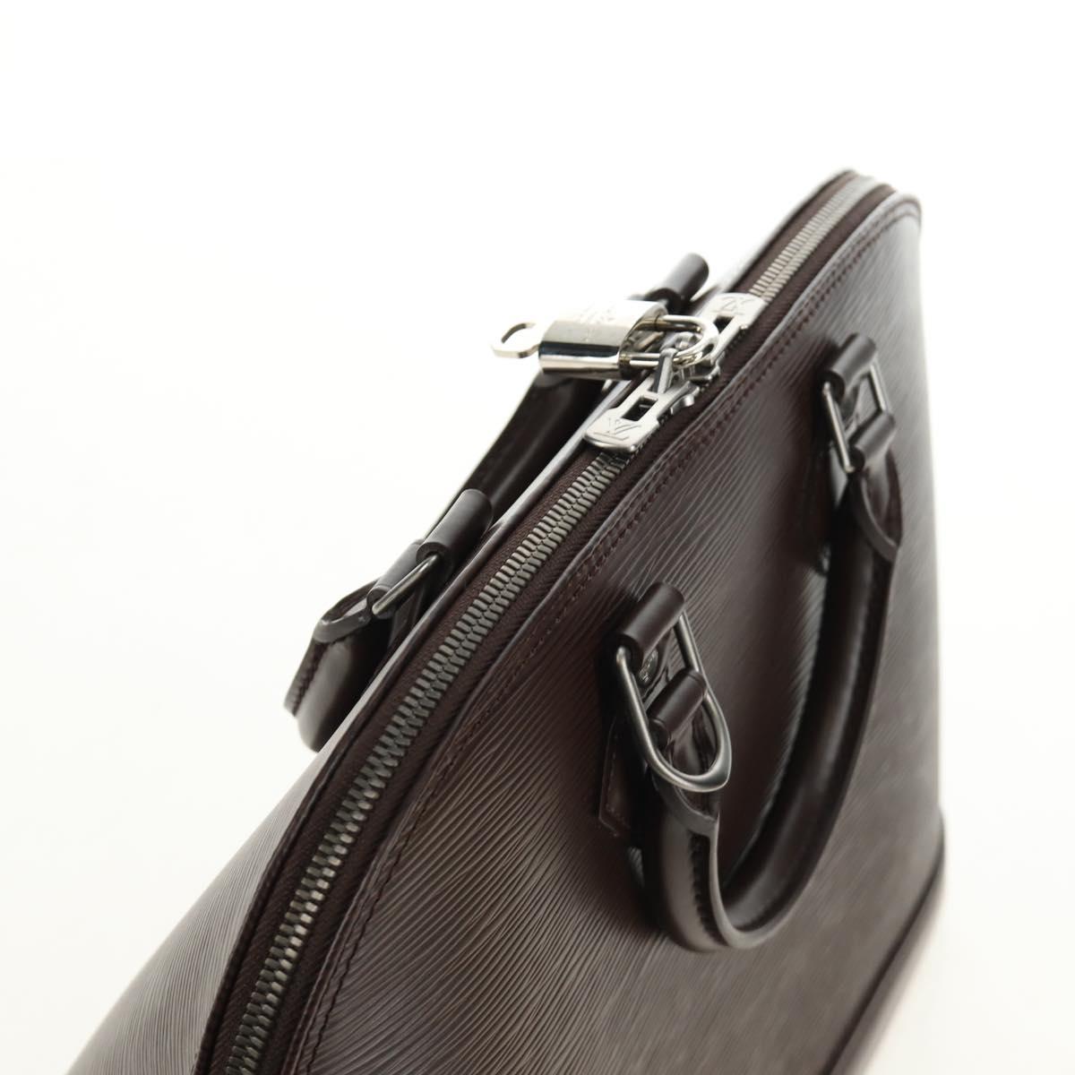 Louis Vuitton Epi Alma Handbag Mocha Authentic 189669V - photo 6