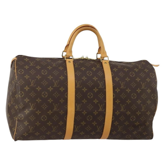 Louis Vuitton Keepall 50 Monogram Boston Bag Authentic 189820V - photo 1