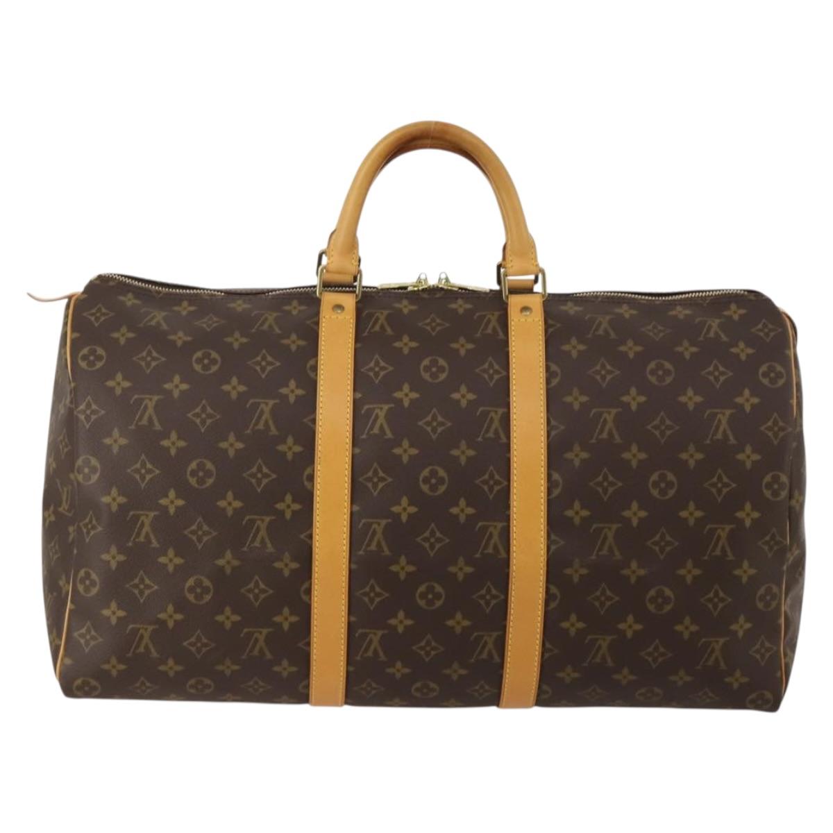 Louis Vuitton Keepall 50 Monogram Boston Bag Authentic 189820V - photo 2