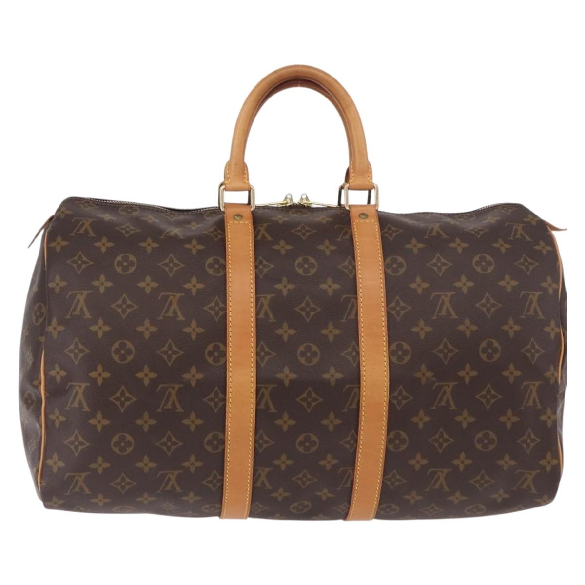 Louis Vuitton Keepall 45 Monogram Boston Bag Authentic 189878V - photo 2