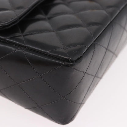 CHANEL Matelasse Hand Bag Vernice Nera Originale | Borsa a Mano Oro