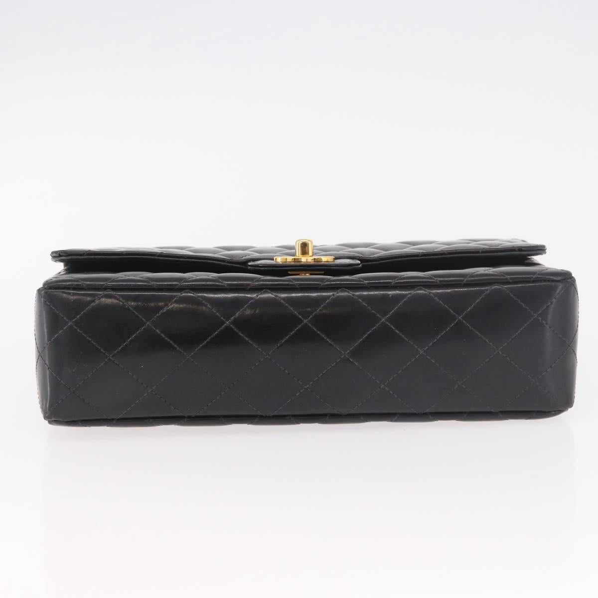 CHANEL Matelasse Hand Bag Vernice Nera Originale | Borsa a Mano Oro