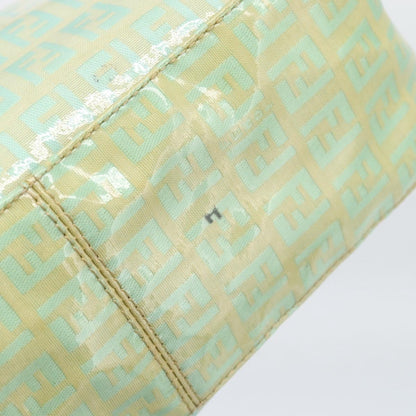 FENDI Zucchino Canvas Baguette Bag Verde Oro Originale | Mamma Baguette