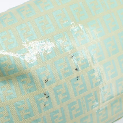 FENDI Zucchino Canvas Baguette Bag Verde Oro Originale | Mamma Baguette