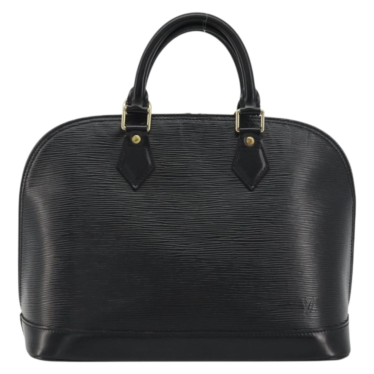 Louis Vuitton Epi Alma Handbag Noir Black Authentic 190623A - photo 2