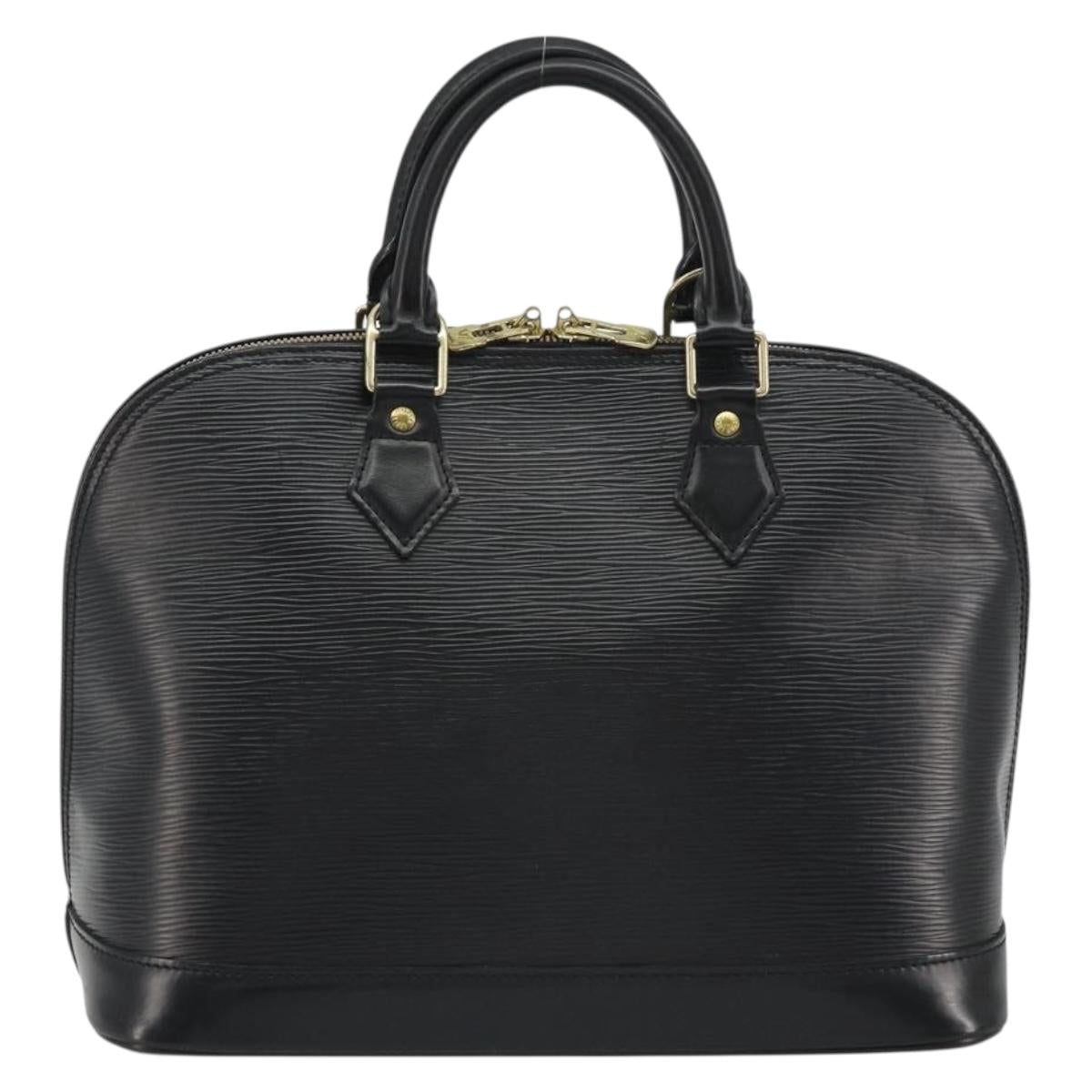 Louis Vuitton Epi Alma Handbag Noir Black Authentic 190623A - photo 3