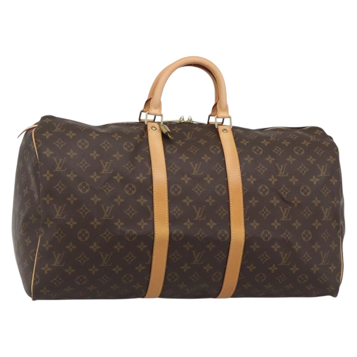 Louis Vuitton Keepall 55 Monogram Boston Bag Authentic 190647A - photo 1